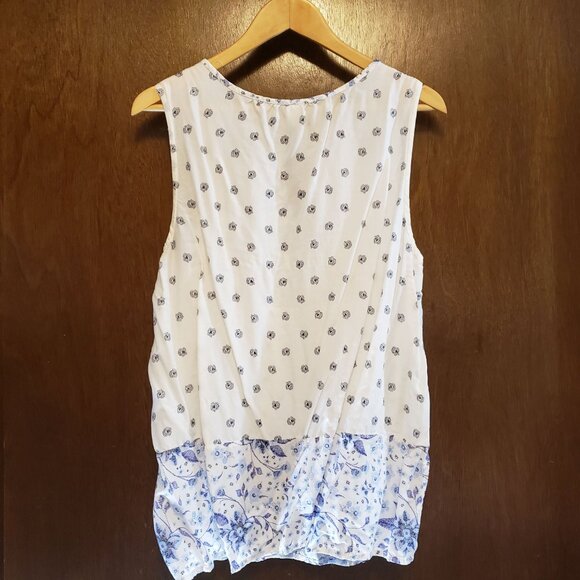 Old Navy Relaxed Bib-Front Boho Tank - Picture 3 of 6